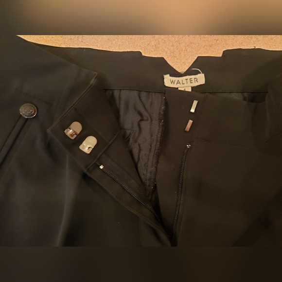Walter Black Pants, Black, Size 6 - Picture 5 of 5